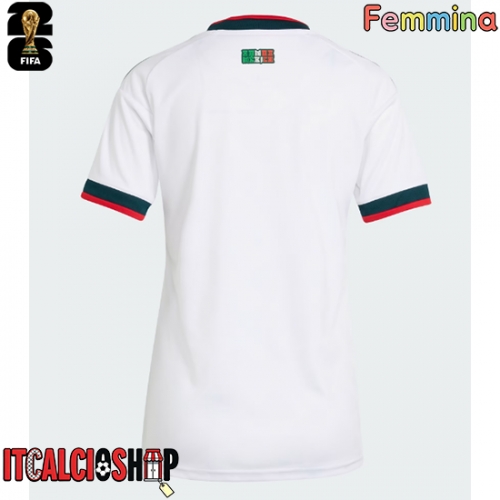 Messico Seconda Maglia Femmina Mondiali 2026 Manica Corta